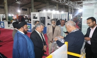 بازدید رئیس سازمان جهاد کشاورزی جنوب کرمان از نمایشگاه جامع کشاورزی در شهرستان جیرفت